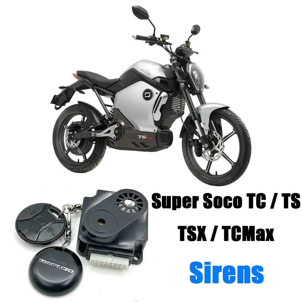 

For Super Soco TC TS TSX TCMax Alarm Remote Control Anti-theft POWER Button One-key Start Button Original Parts