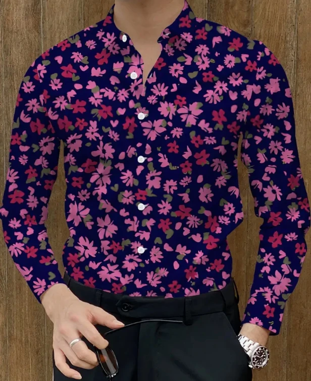 Men's Shirts 3D Print Modern Geometric Long Sleeve shirts Casual Lapel full sleeved Business shirt for Men Oversized clothing.