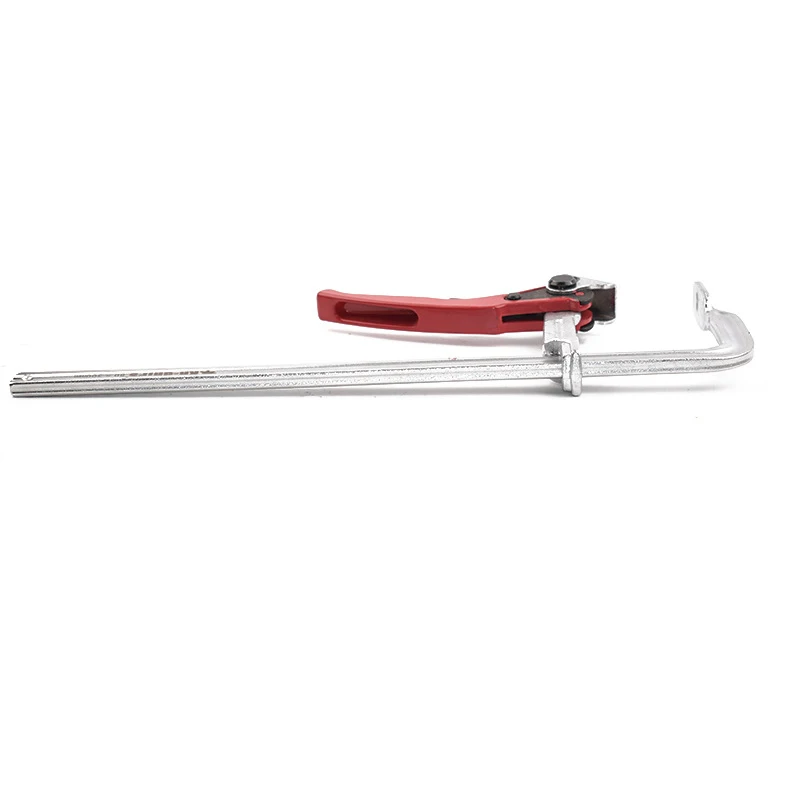 Imagem -03 - Mft Braçadeira de Aço Resistente Catraca f Braçadeira Barra de Guia de Liberação Rápida Ajustável Sistema Ferroviário Ferramenta para Trabalhar Madeira 120x60 160x60 mm