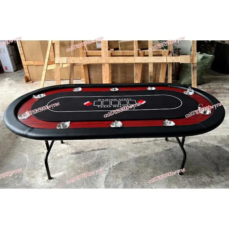 YH Cheap Casino Poker Table Folding Legs Poker Mesa Mesas De Poker Plegables Foldable Casino Tables