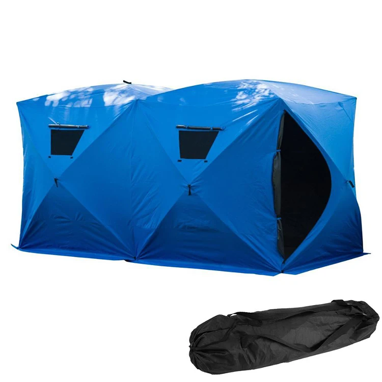 Outdoor Winter Insulated Ice Fishing Tent 6 Person Fishing Camping Winter Tents For Sale