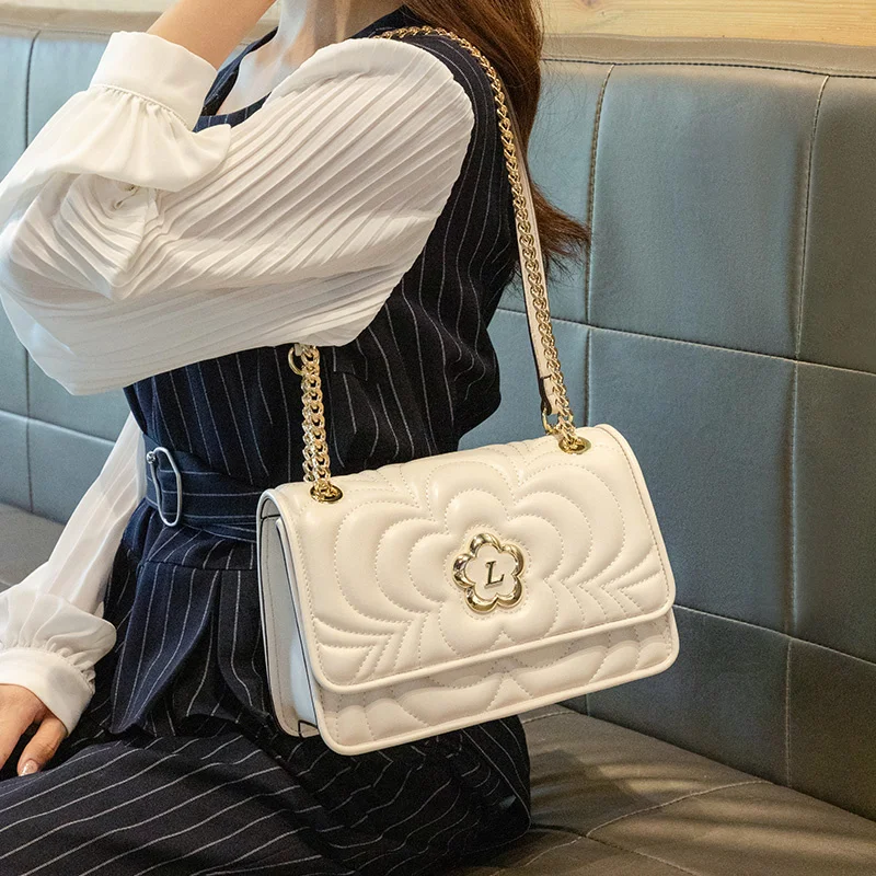 Light Luxury Women\'s Bag Handheld Bag 2024 New Fashion Versatile Casual Handheld Shoulder Crossbody Bag