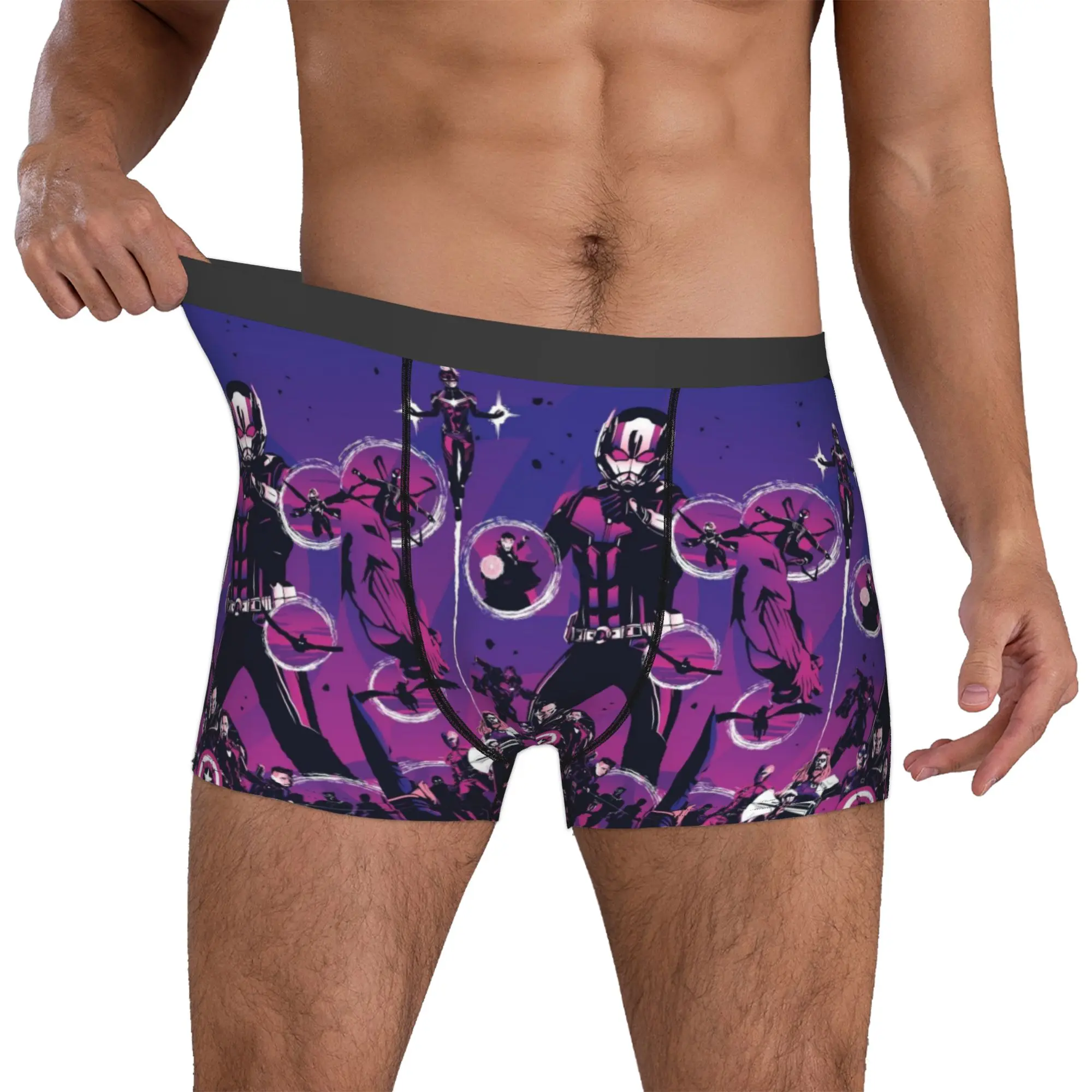 

Custom A-Avengers Comic Wallpaper Boxers Shorts Men's Briefs Underwear Fashion Underpants