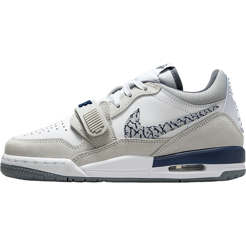 รองเท้าบาสเก็ตบอลแบบมีเบาะรองรับแรงกระแทกสำหรับเด็กผู้หญิงของไนกี้ของแท้ JORDAN GS CD9054-124