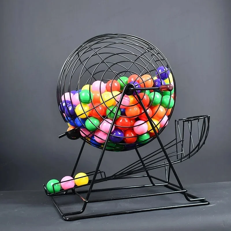 High quality, manual lottery machine, two-color ball lottery machine, lucky turntable fish pond shake number selection