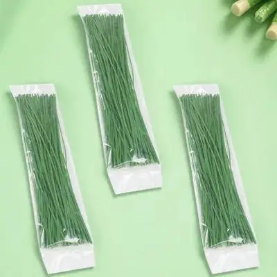 

300 Pcs Green Plant Ties Garden Support Cable Wraps Fixing Wire Plastic Vine Climbing Stakes Trellises Portable