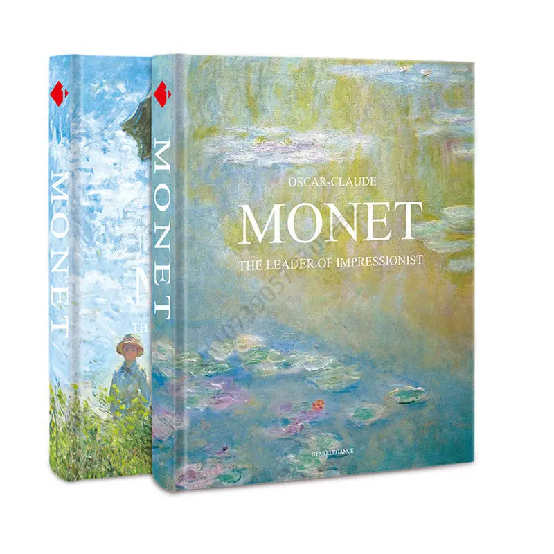 

Original Monet Album Painting Collection Landscape Master Art Oil Painting Landscape Traditional/Simplified Chinese Book