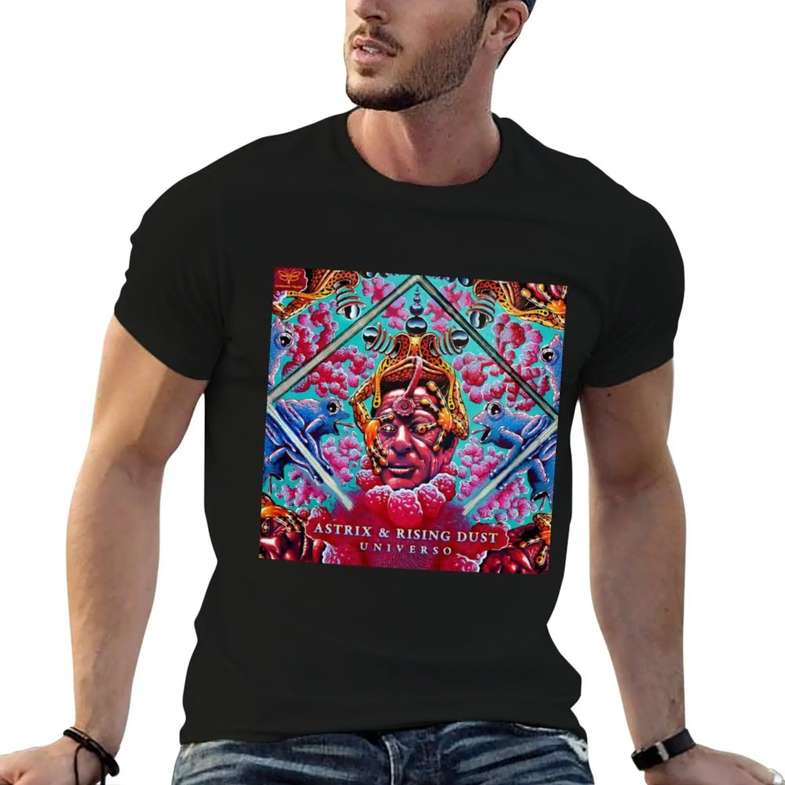 

Astrix Poster T-Shirt customizeds Anime t-shirt blanks boys whites tshirts for men