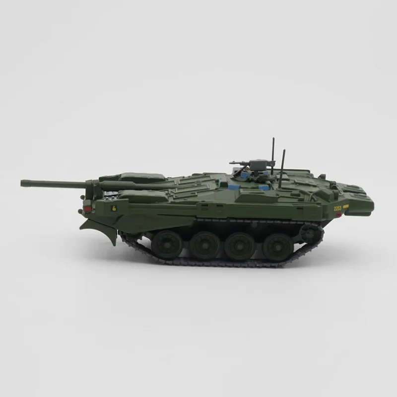 Diecast 1:72 Scale Fabbri Strv 103 Model Alloy Tank Finished Product Simulation Series Toy Tank Souvenirs Collection Gift