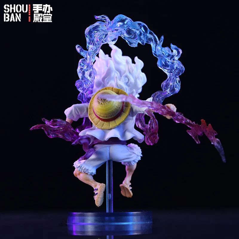 Anime Rufy Figura 10 cm Mini Cieco Scatola Rufy Gear 5 Sun God Nika Action Figures Modello in PVC Collezione di Bambole Giocattolo Regalo Del Capretto