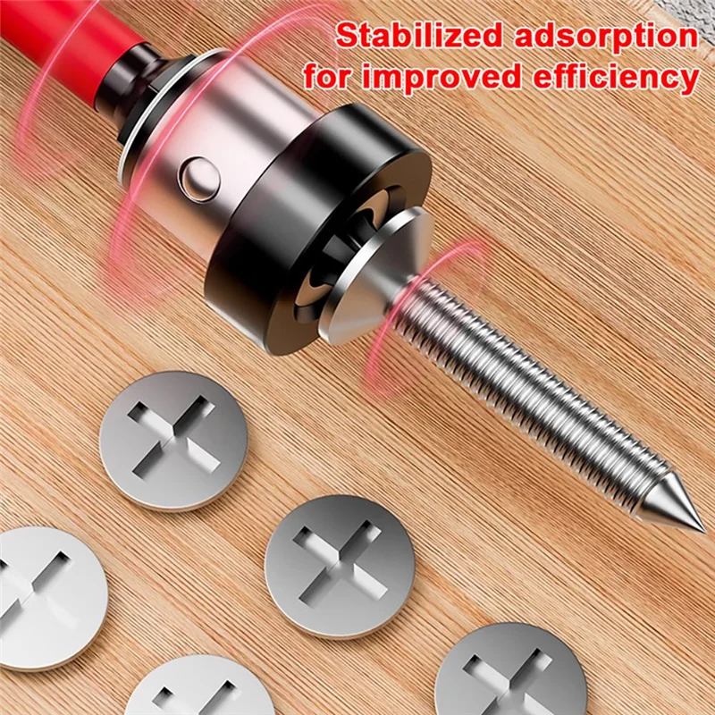 ABFI Positioning Screwdriver Bits 5Pcs Set 50Mm Magnetic Drywall Screw Bits For Plasterboard Installation