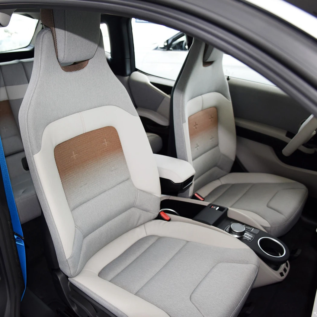 For BMW i3 2013 2014 2015 2016 2017 2018 2019 2020 2021 2022 Full Set Custom Fitted Faux Leather Car Seat Covers Accessories