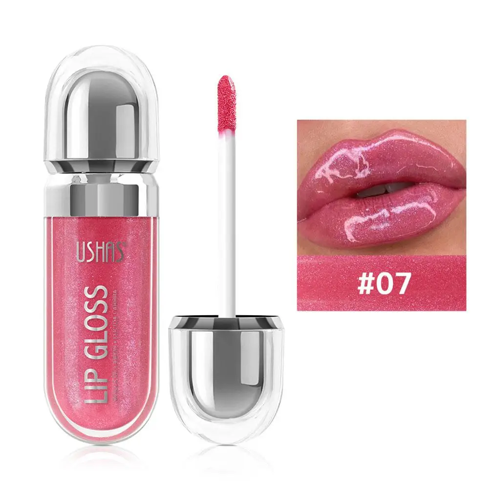 Lip Gloss Long-lasting Moisturizing Easy Halo-dyeing Waterproof Mirror Water Glass Lip Gloss Transparent Color Cosmetic