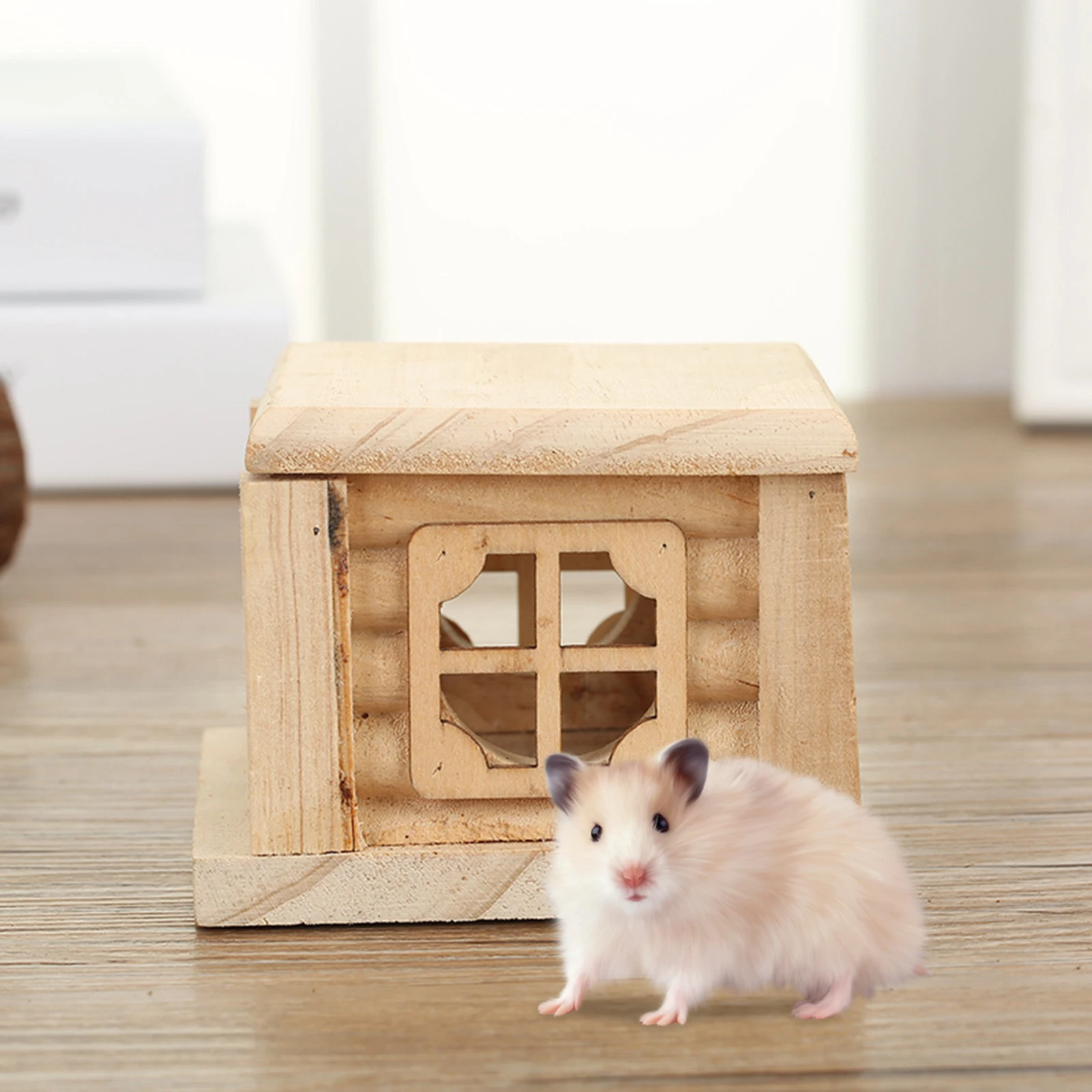 Wooden Hamster Hous… - image
