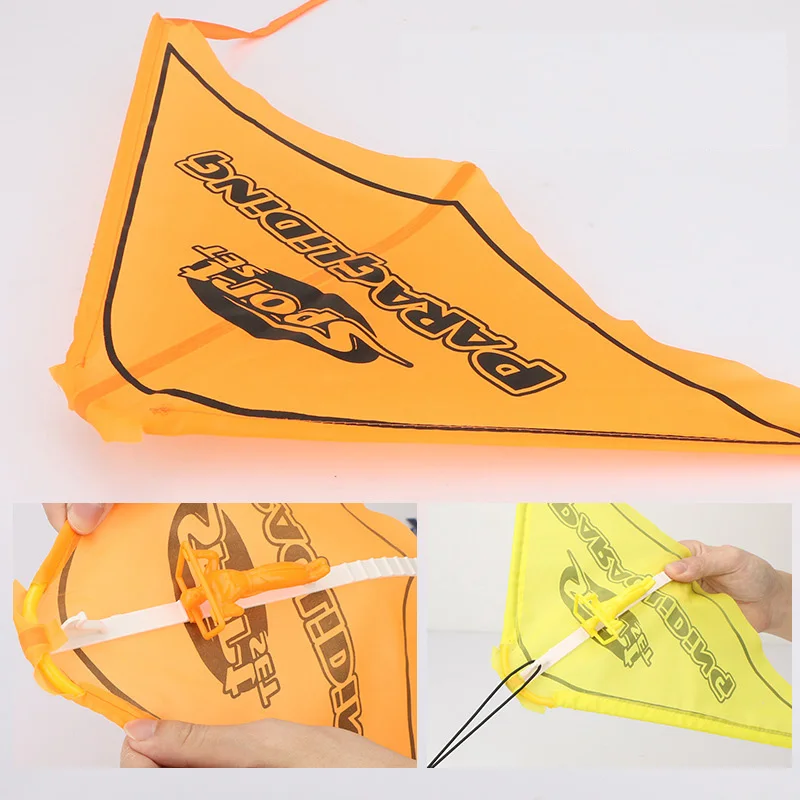 Fingerstartender Drachen, elastisches Gummiband zum Gleiten, Outdoor-Sport, Katapult-Segelflugzeug, kleine Geschenke sammeln, zufällige Farbe