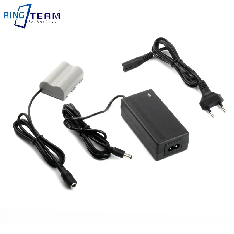 EN-EL3E Dummy Battery ENEL3E AC Power Adapter for Nikon D200 D300 D300S D700 Square Adapter