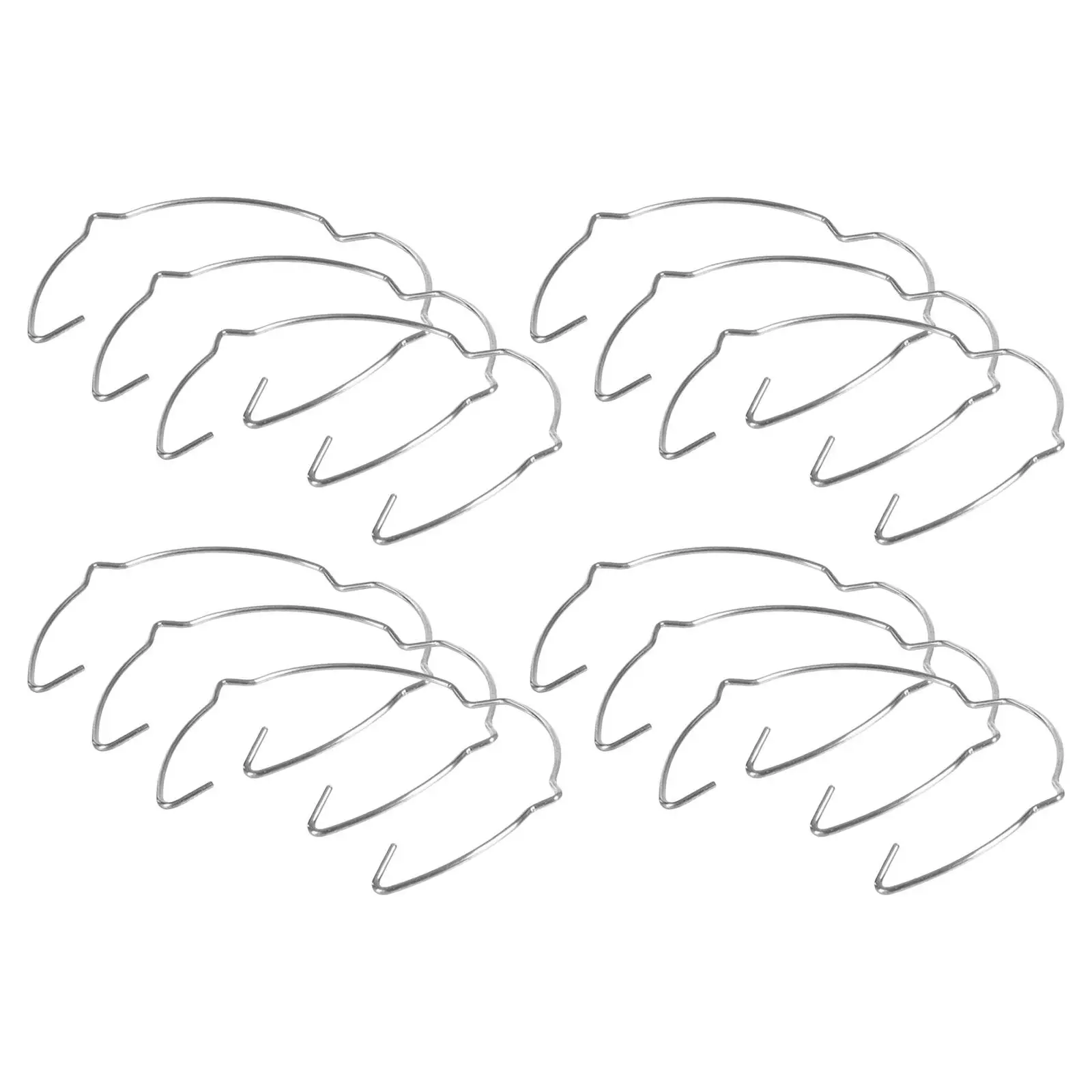 12Pcs Spring Clips Recessed Light Metal Coil Springs Retention Clips for Mr16 Downlight Ceiling Lamp Accessories Spotlights
