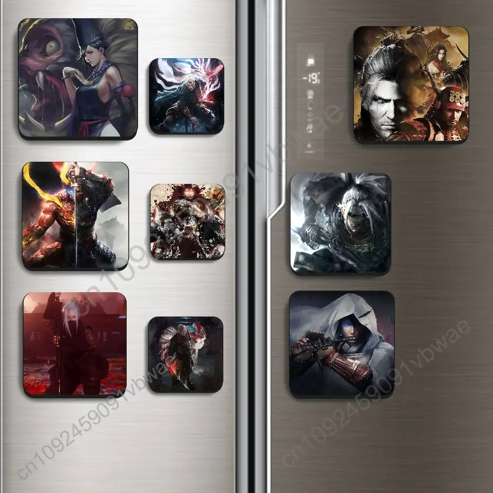 

game Mumyo Nioh BestSelling Refrigerator Magnetic Sticker Fridge Magnets Adhesive to Metal Surfaces Leaves No Residue