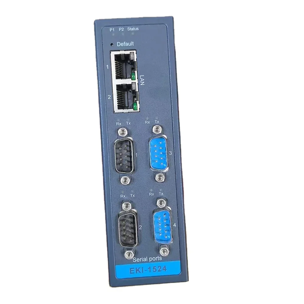 

EKI-1524 для промышленного Ethernet-коммутатора Advantech, неуправляемый, 2 порта последовательного трансивера 10/100 Мбит/с, темно-серый, EKI-1524-CE