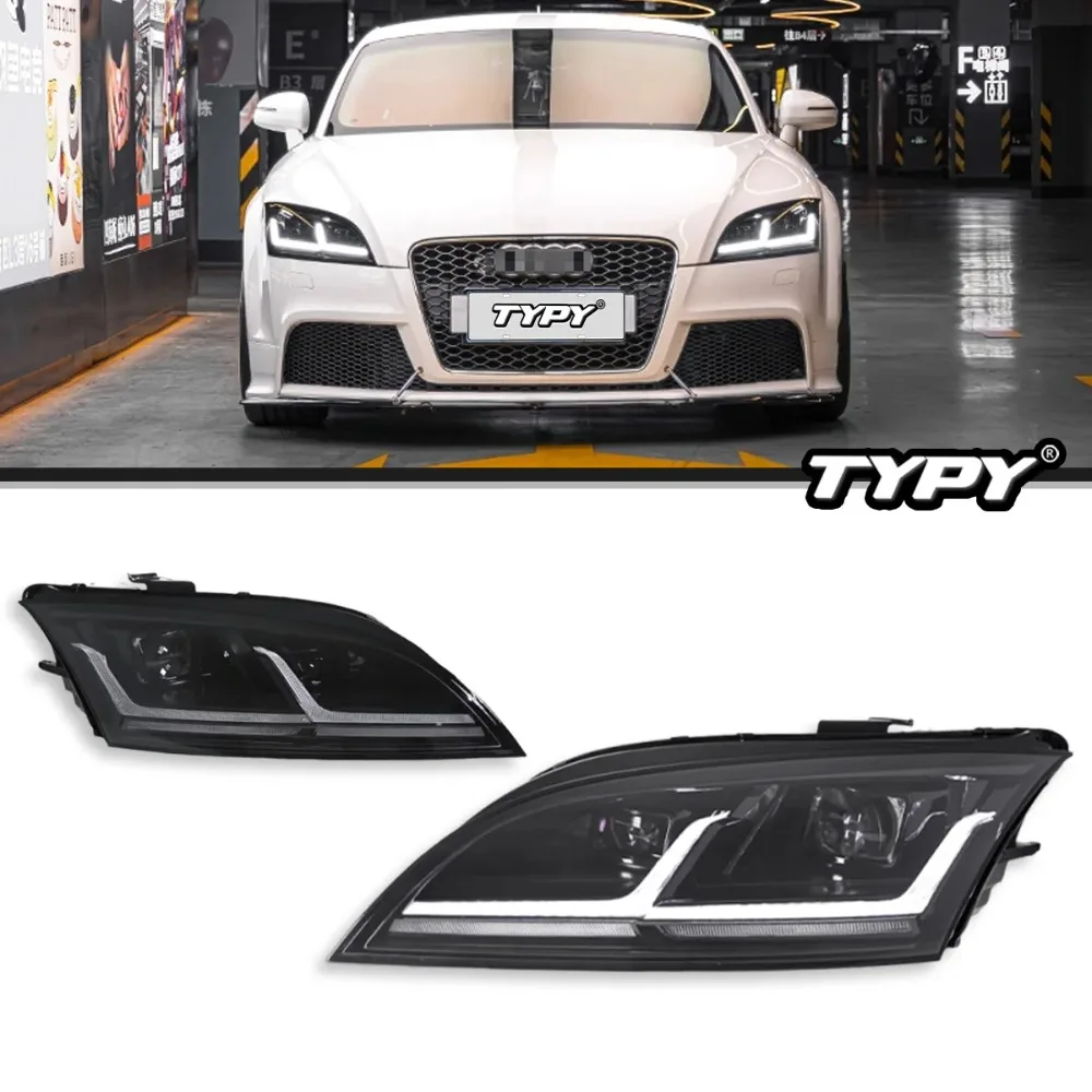 

Car Lights For Audi TT 2008-2014 Headlight Upgrade Modified to New DRL Dynamic Turn Signal LED Headlight Auto Accessories
