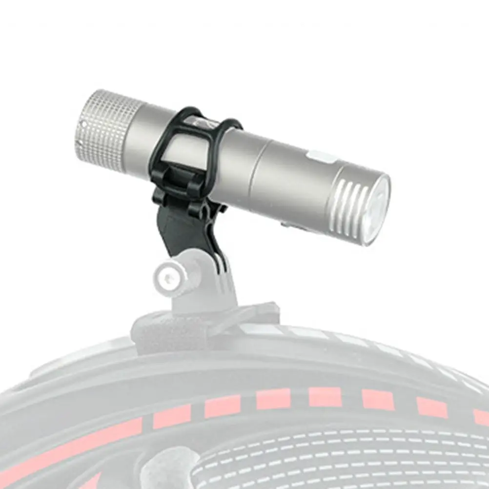 

Держатель для велосипедного фонаря, прочная подставка для светильника, крепление для велосипедной лампы, H-образный кронштейн, держатель для фонаря, для использования на улице, аксессуары для велоспорта