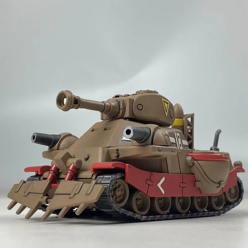 New Model Deformed Toy Metal Slug Series Glue-free Color Separation Plastic Model Plus Doll Small Scale Doll Collection