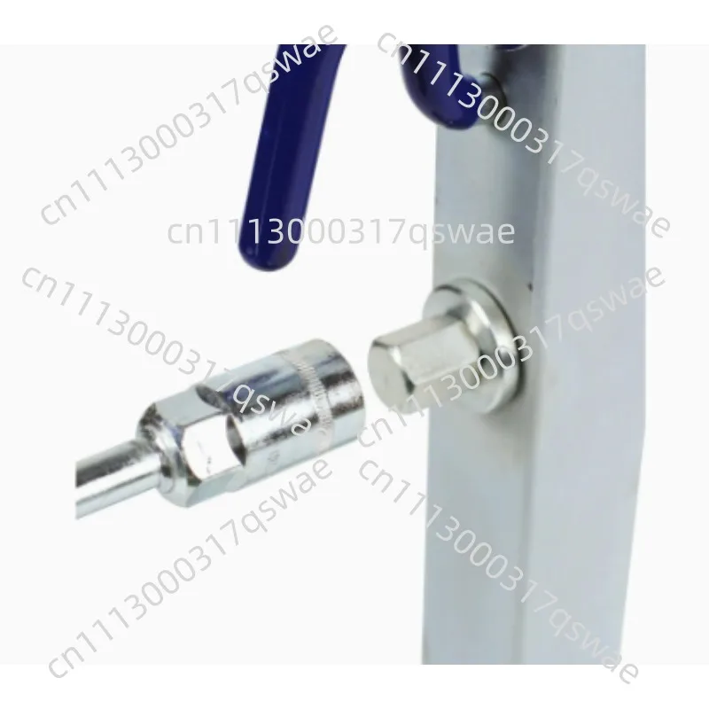 2 pièces - Pieds stabilisateurs de remorque avec poignée 350~490mm - Supports d'angle de stationnement pour caravane
