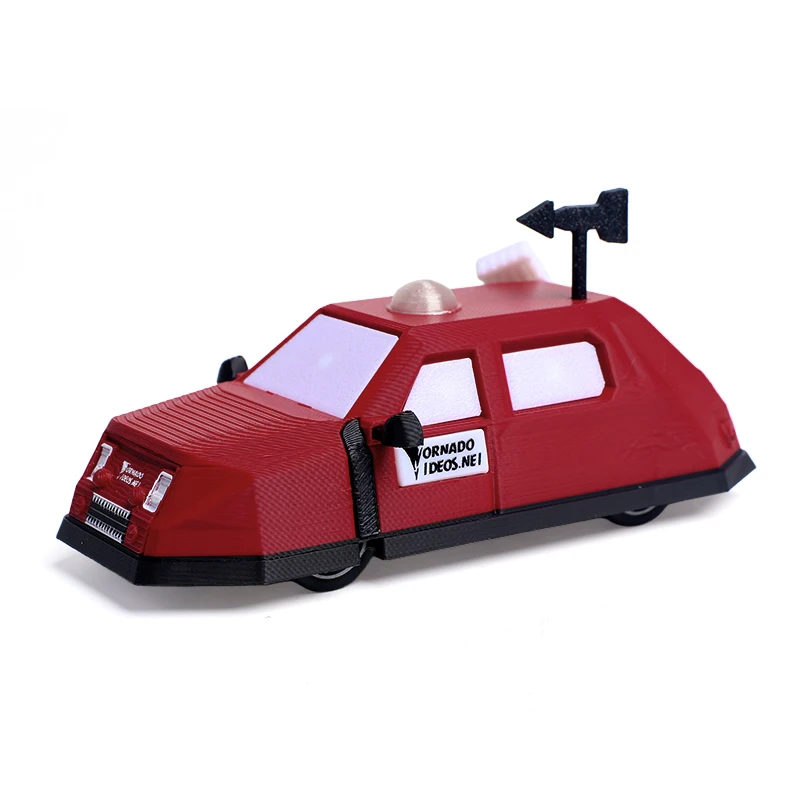 SRV Dominator 1 Automodell Storm Chaser Tornado Research Replika mit Luftkanone & Gummireifen, statisches Sammlermodell für Hobby-Fans – Detail 10