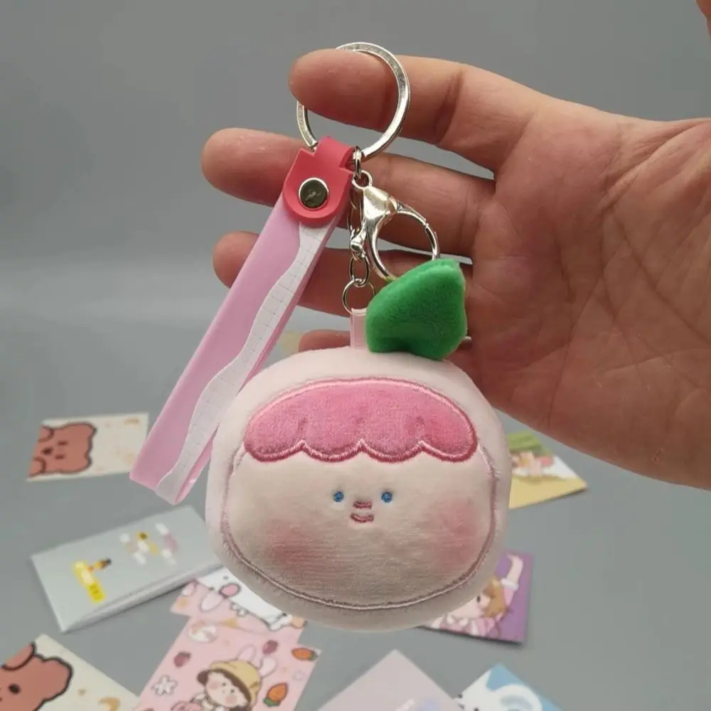 Plush Keychain Pinch Toy para crianças Boneca de pelúcia Pingente de desenhos animados Criativo, macio, fofo, chaveiro, pequenos presentes