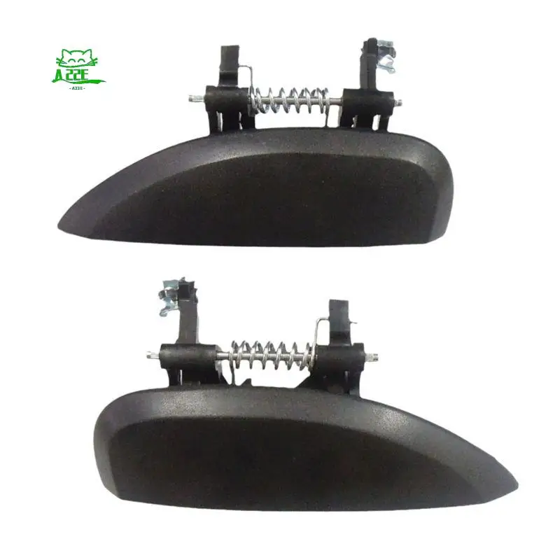 A22E-1Pair Exterior Outer Door Handle Pull For Dacia Sandero MK2 Renault Clio MK3 Logan MK2 2013-2022 806070421R 806067028R
