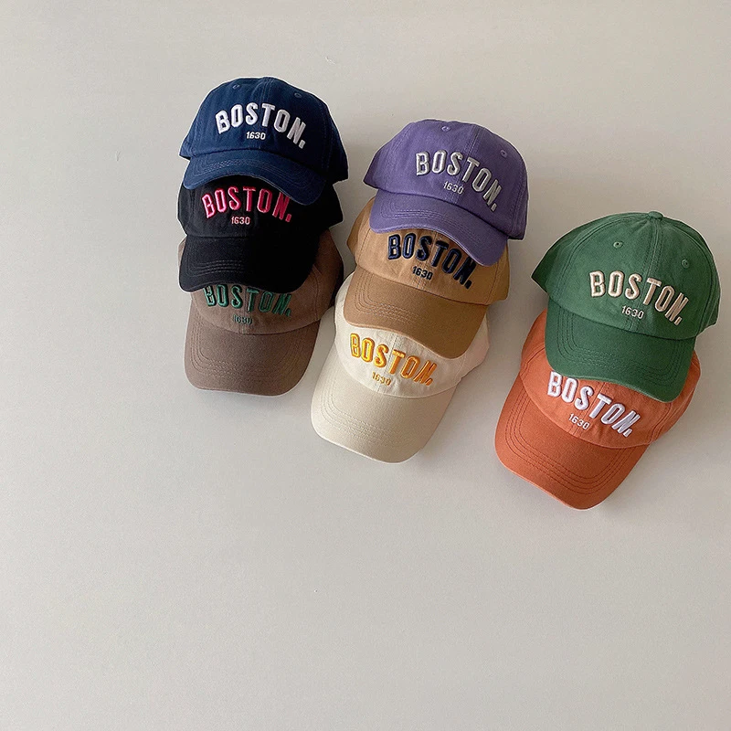 MILANCEL-Gorra bordada para bebé, gorro de béisbol bordado con letras y números, bonito, 2023