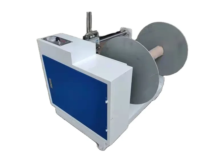 Scrap Material Winding Machine Plastic Film Slitting Trimmings Take up Machine Textile Splitter Material Take-up Machine