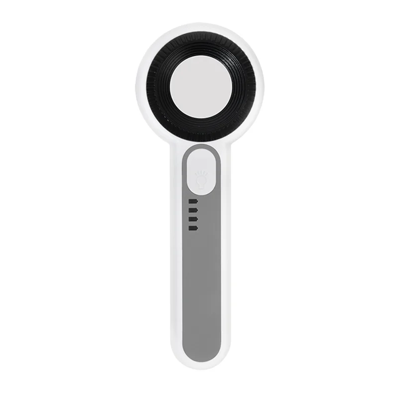 

Hot Sale-Portable Handheld 60X Illuminated Magnifier Magnifying Glass Lens With 8 LED Light Aid Reading For Seniors