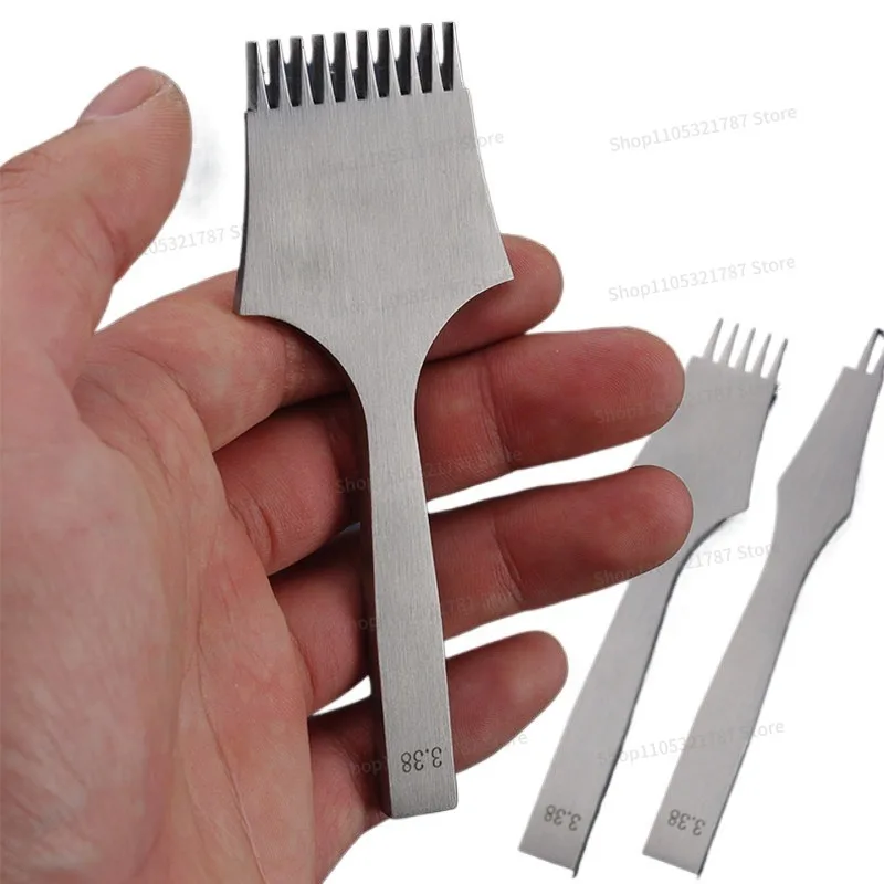 Interdental Fine Throwing Is Very Sharp, French Chop, Oblique Flat Chop Handmade DIY Leather Punching 10051