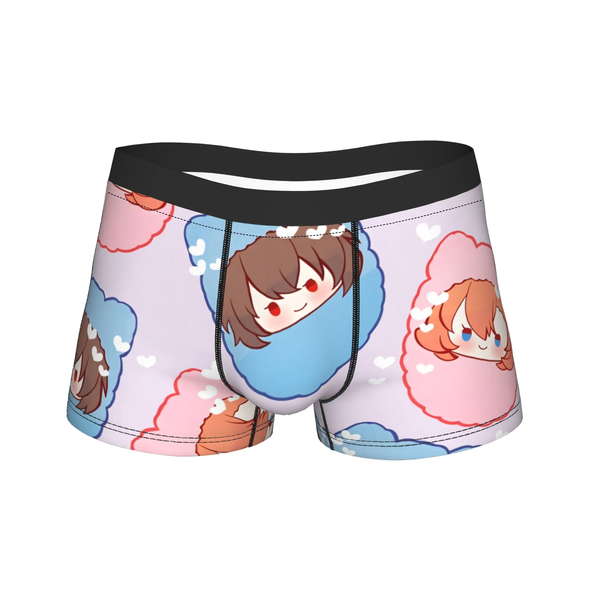 

Chūya Nakahara Underwear Men Boxer Brief Comfortable Boxer Shorts Hot Sale Printing Plus Size Panties