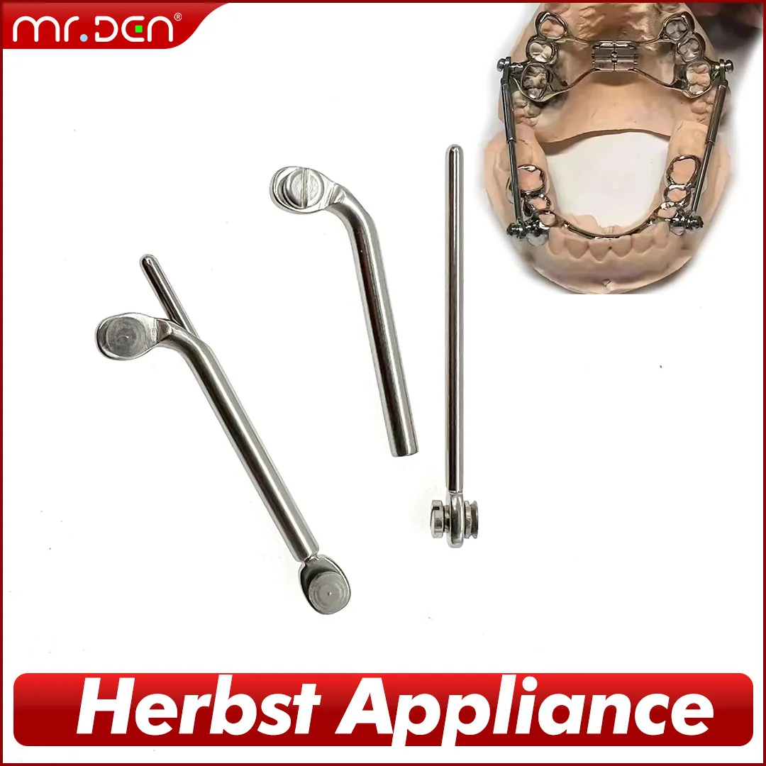 

MR DEN Dental Herbst Appliance Fixed Functional Orthodontic Device Dental Restorative Materials