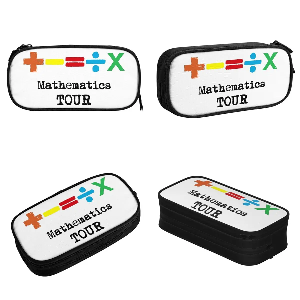 The Mathematics Tour ED SHEERAN Pencil Cases Fun Pen Box Pencil Bags for Student Big Capacity School Supplies Pencilcases