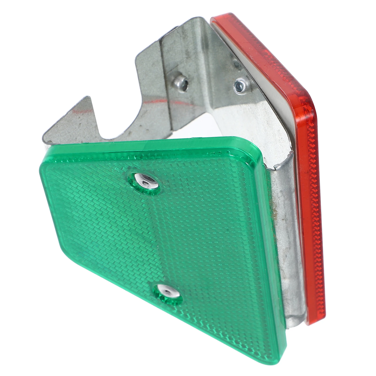 Trapezoidal Outline Driveway Markers with Reflective Tape High Speed Reflectors Iron Delineators