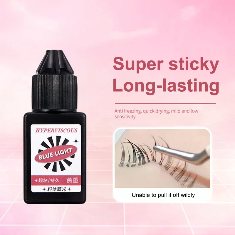 つけまつげエクステ接着剤防水速乾性長期持続強力な無刺激透明まつげエクステンションプライマーツール