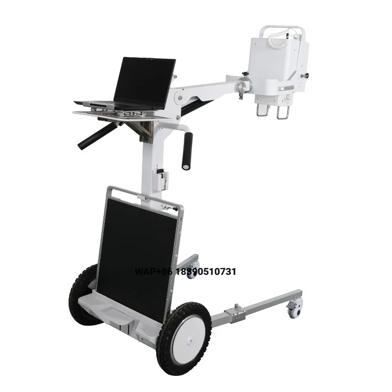 China Medical Hospital Equipment Digital X-ray Equipment Mobile 50Ma Human Body X-ray Machine