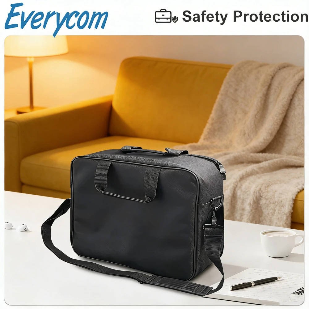 

Портативная сумка для проектора Everycom, универсальная многофункциональная большая сумка для хранения аксессуаров для компьютеров Touyinger Q12W / Epson / BenQ