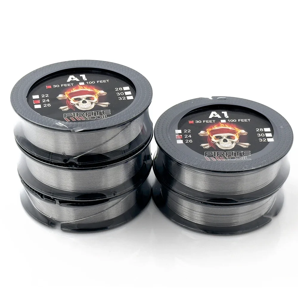 

Heating Wire A1 Material 30 Feet 24GA 26GA 28GA 30GA 32GA Rebuildable DIY Wicks Tools Accessories
