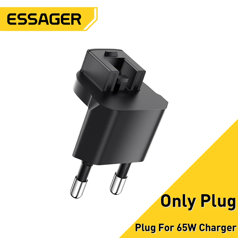 Adapter wtyczki do ładowarki Essager 65W GaN USB typu C