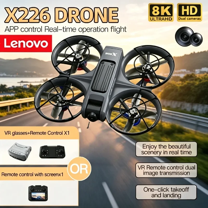 Drone Rc X226 - Lenovo X226/X226VR Drone 8K 4K Professional