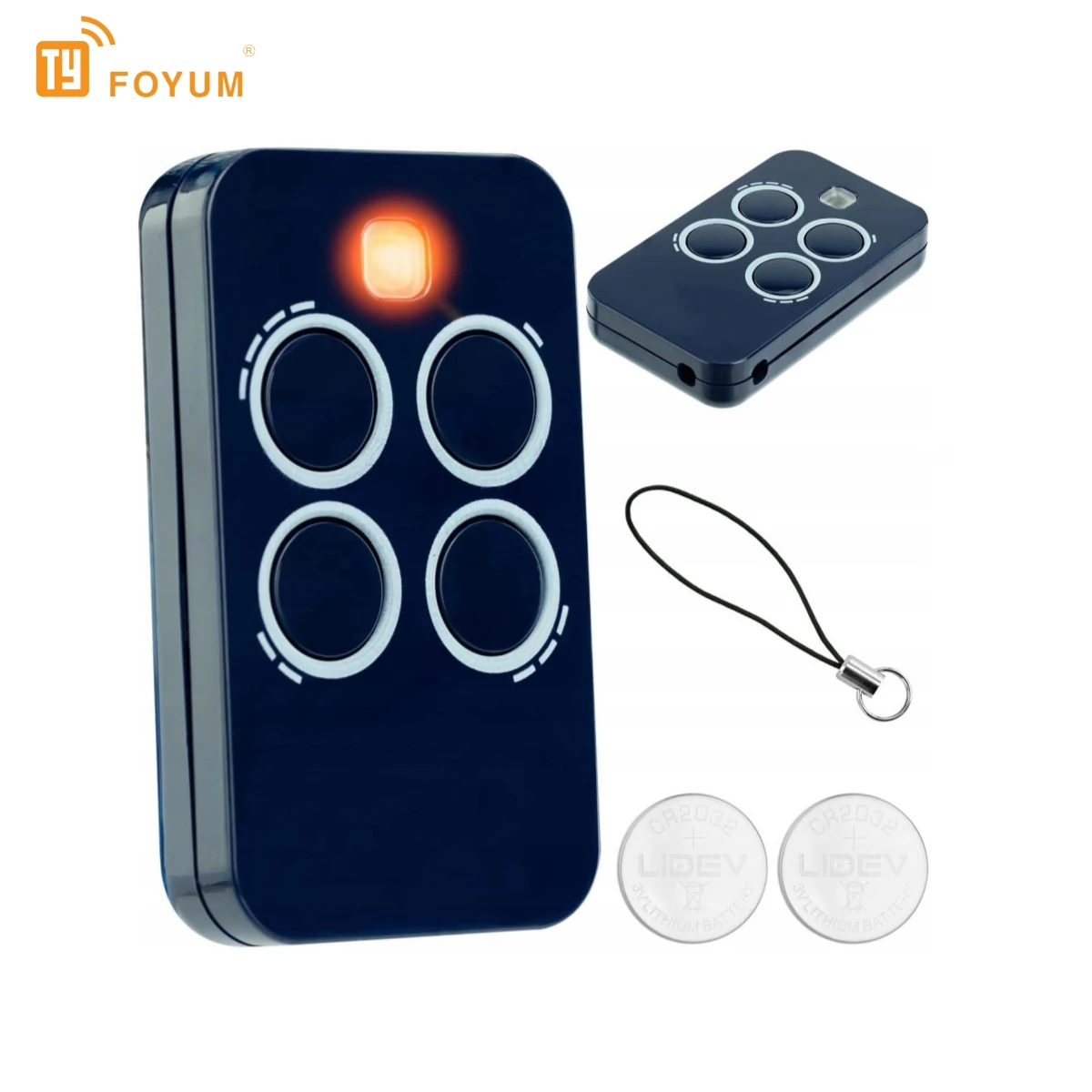 For Blue ECHO TX2/TX4 RC 433.92MHz Blue GENIVS Garage Door Remote Control Rolling Code Automatic Electric Gate Door Controls