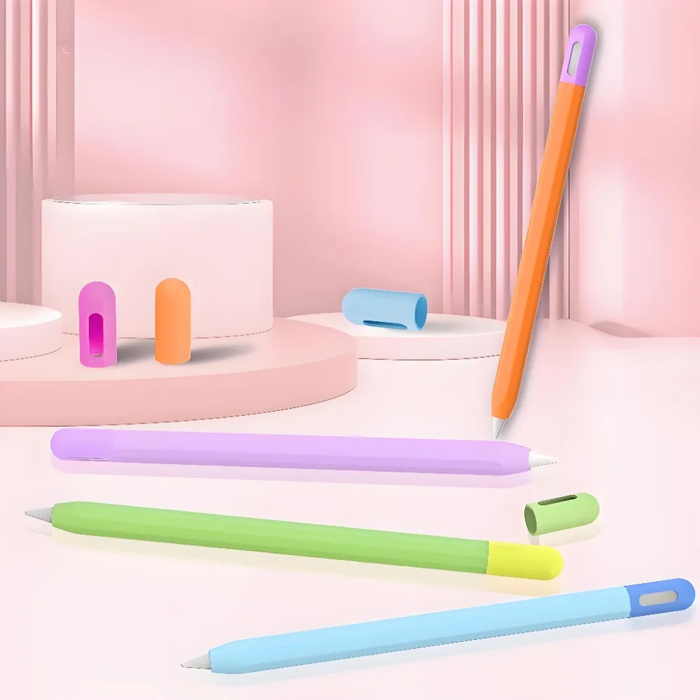 Stylus Pen Case For Apple Pencil Pro 3 2 1 Gen Soft Silicone Thin Protective Cover for iPad Pencil 3 2 1nd Generation Sleeve