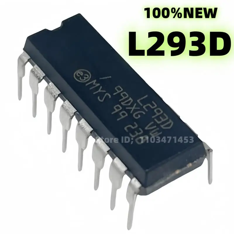 20PCS 100% NEW L293D L293 DIP16 Chipset