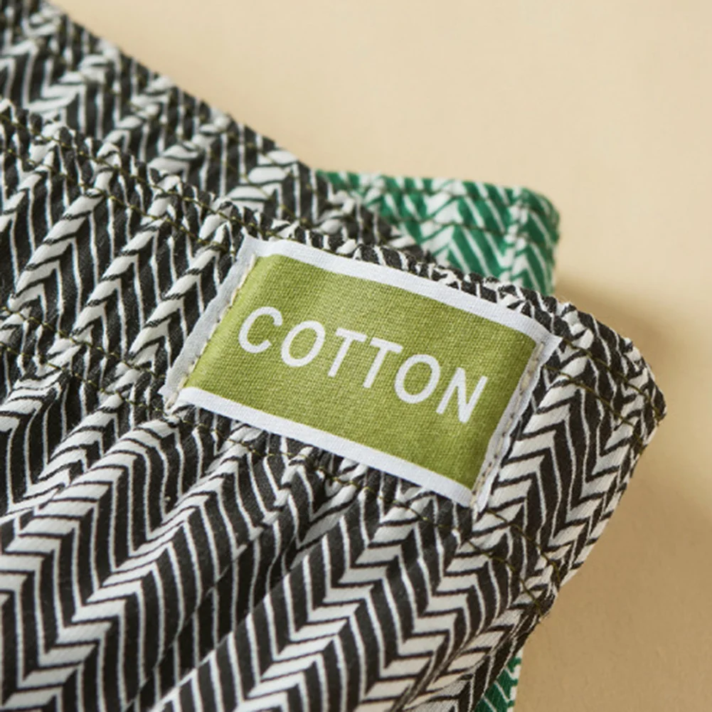 

Comfortable Breathable Men's Cotton Boxers Underwear with Pouch Loose Fit Design with Classic Stripe for Daily Wear