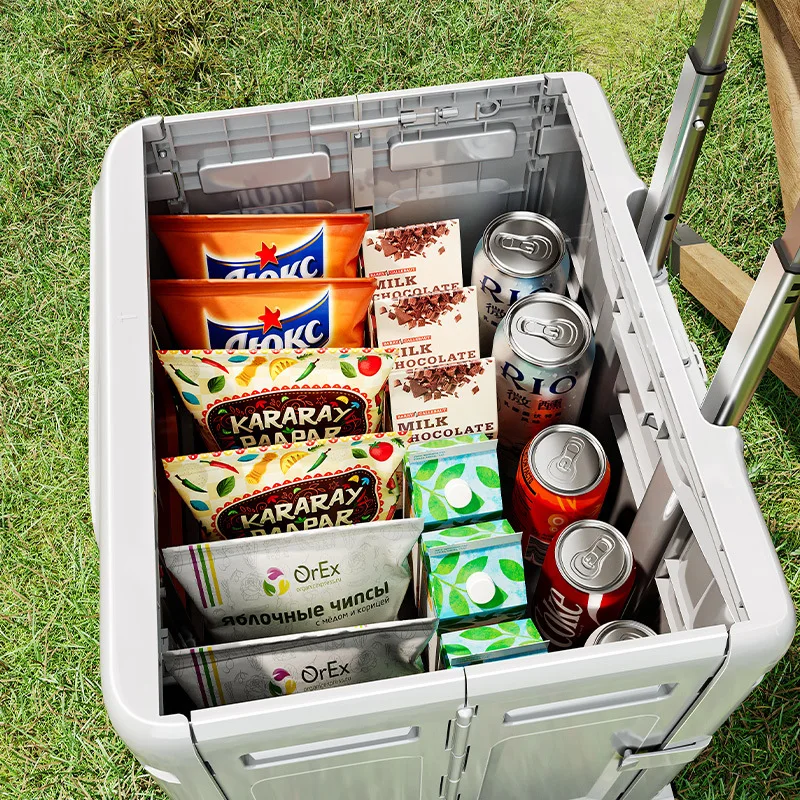 For Camping Carts Outdoor Foldable Hand Push Picnic Home Portable Carts