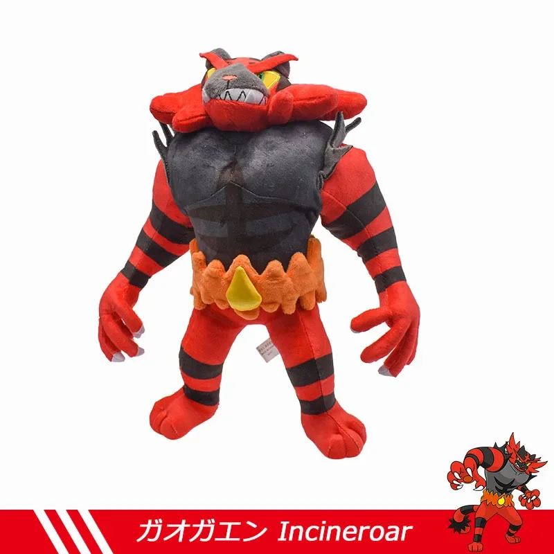 

Плюшевая аниме-фигурка Покемон Пикачу Incineroar Litten, плюшевые игрушки, мягкие игрушки, мультяшная кукла, рождественская игрушка, подарок для маленьких детей